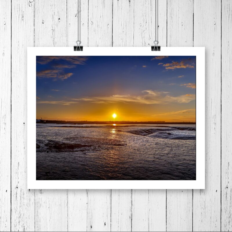 River Orwell Low Tide Sunset